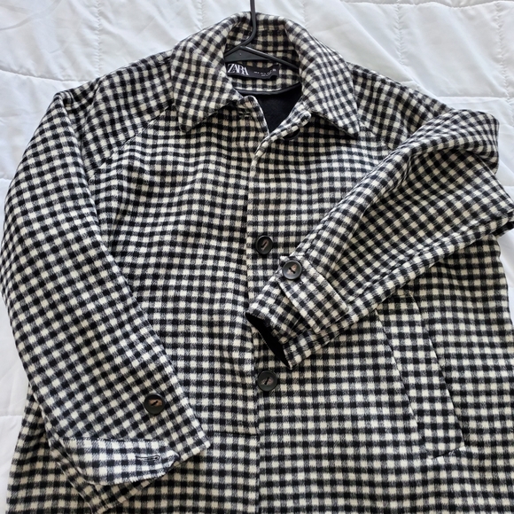 Zara plaid wool jacket - Picture 6 of 12
